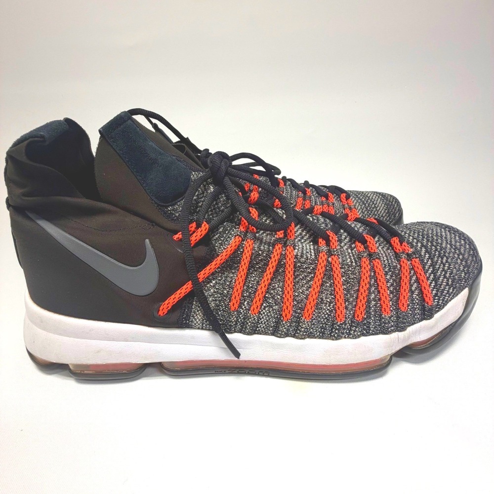 Nike KD 9 Elite 878637-010 Flyknit Basketball Shoes Men's Size 14